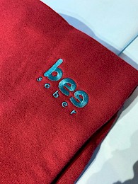 Bee Sober Girlie Hoodie Embroidered Logo