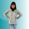 Bee Sober Unisex Zip Hoodie Embroidered Logo