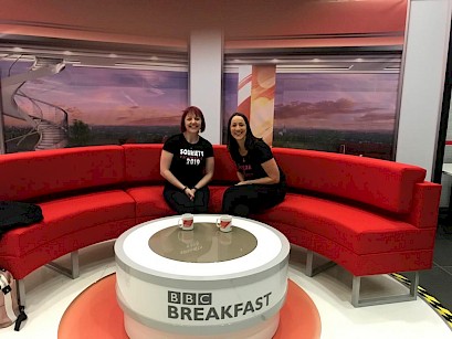 Alex & Lisa at BBC Breakfast