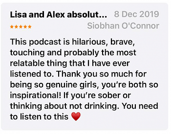 podcast testimonial