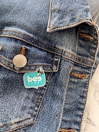 Bee Sober Pin Badge
