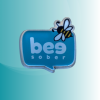 Bee Sober Pin Badge