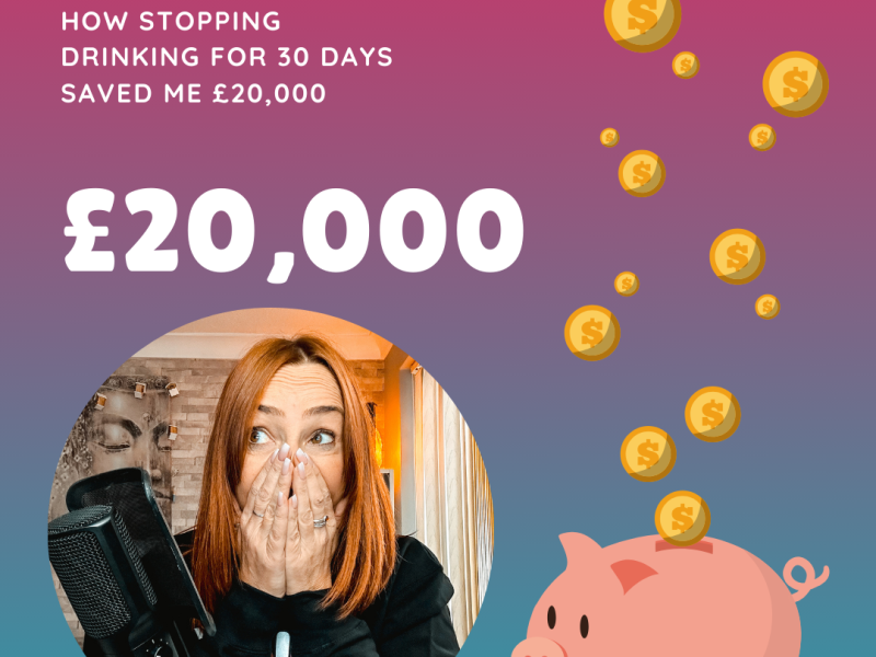 How Stopping Drinking for 30 Days Saved Me £20,000: My Journey to Bee Sober